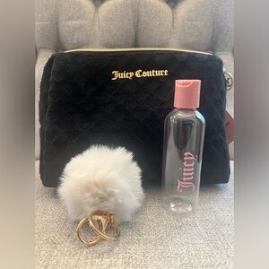 Juicy couture Black cosmetic bag